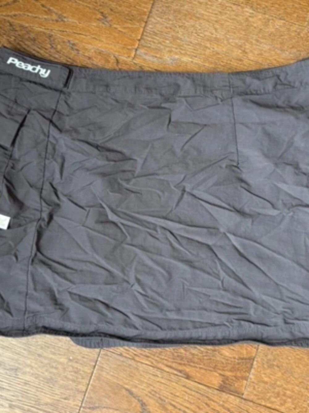 Women's dark grey quick drying workwear short skirt